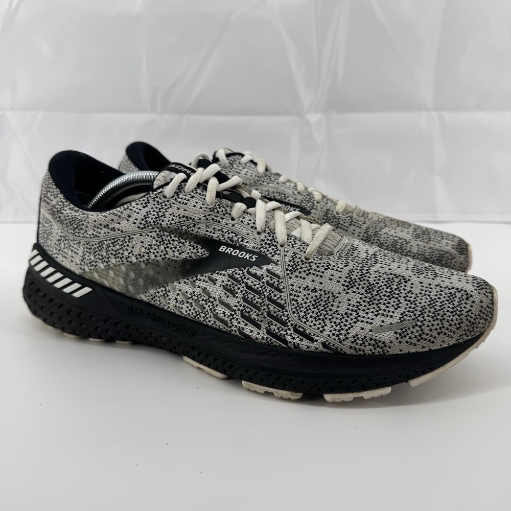 Brooks Adrenaline GTS 21 Shoes Men's Size 13 Oreo Knit Sneakers 1203291B135